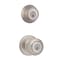 Kwikset SmartKey Security Cove Satin Nickel Deadbolt and Entry Door Knob KW1 1-3/4 in. 96900-424 - alternate 2